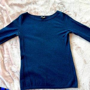 3 for $15. Knit sweater. Express. Navy blue. Size S.
